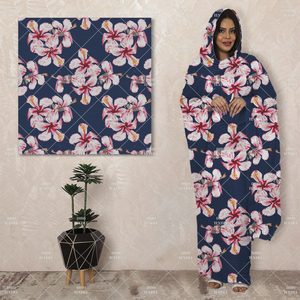 Phổ Biến Dibo Dệt Tùy Chỉnh Hoa In Kỹ Thuật Số 100% Tự Do Bông Vải Cho Phụ Nữ Quần Áo - Product Image 1