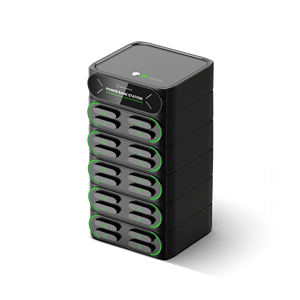 Kiosque de <span class=keywords><strong>location</strong></span> de station de batterie externe avec logo personnalisé Station de charge rapide multi-appareils Louer un chargeur de 6000 Mah Casier public avec bouton - Product Image 1