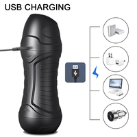 Mivoo Masturbador Automático Masculino, Juguete Sexual a Prueba de Agua con 10 Modos de Succión y Vibración, Erecciones de Mayor Duración