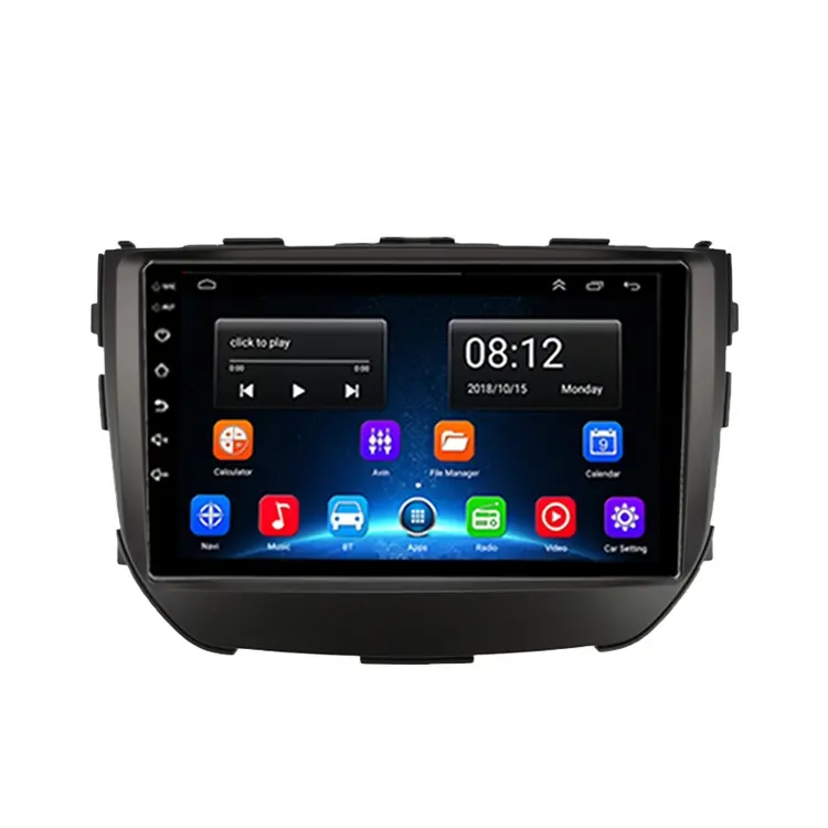 Grandnavi CarPlay แอนดรอยด์อัตโนมัติ FM BT GPS รองรับกำหนดเองได้แอนดรอยด์9นิ้วแบบสากลสำหรับรถยนต์ Suzu