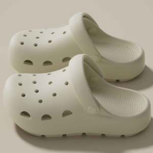 Sandalias de jardín de EVA azul claro de verano <span class=keywords><strong>con</strong></span> plataforma gruesa, ventiladas, de punta cerrada, <span class=keywords><strong>con</strong></span> correa en el talón, transpirables y antideslizantes - Product Image 6