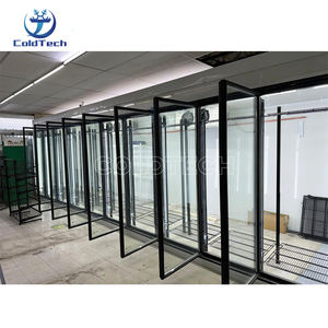 Refrigerador/congelador/refrigerador de pie con certificado NSF y ETC, cámara frigorífica con puerta de vidrio de exhibición para tienda de <span class=keywords><strong>cuevas</strong></span> de cerveza en los EE. UU. - Product Image 1