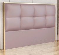 Tête de lit en velours de luxe française, cadre en bois, taille complète, pour hôtel, uniquement