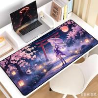 Tapis de souris de jeu carré en caoutchouc naturel personnalisé en gros 900x400mm pour usage bureautique imprimable vierge