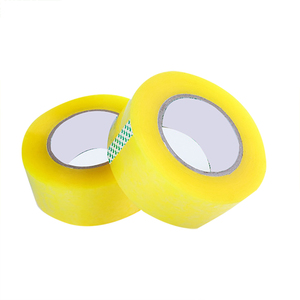 Fabrik großhandel 10-110m BOPP Jumbo Roll Selbst klebendes Klebeband Einseitiges transparentes klares braunes Verpackungs band - Product Image 3