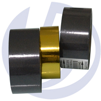 Ruban doré à chaud 30 mm 100 m pour machine de codage HP241b HP241, rouleau jumbo de ruban de marquage à chaud