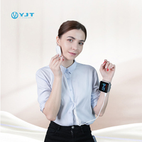 Montre de massage laser thérapeutique 650 nm, rechargeable par USB, design portable, contrôle du temps, soulagement