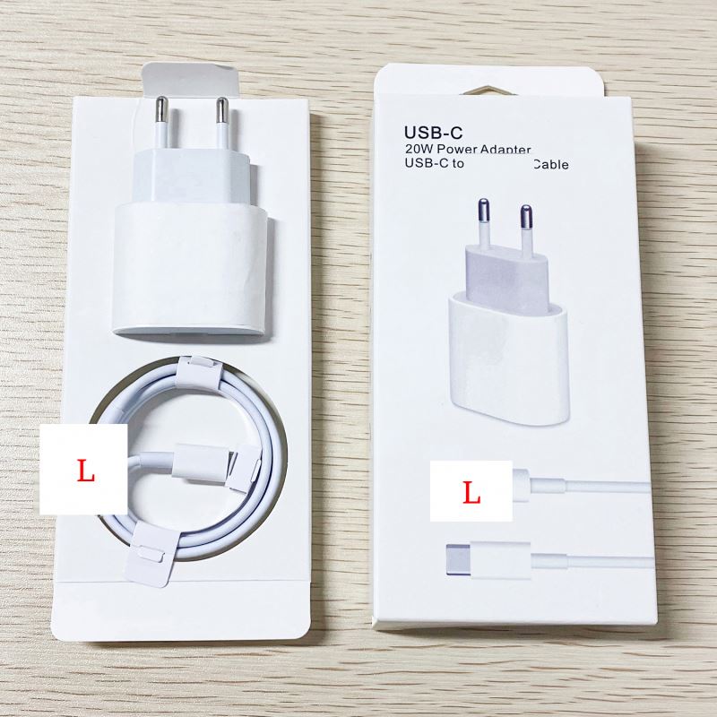 高品质ce证书20w型usb-c苹果充电器,适用于iphone 12 pro max充电器盒