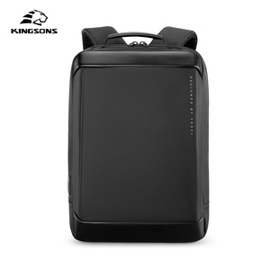 Kingsons Backpack 20-35L Durable Laptop Sleeve Business Travel Black - Product Image 4