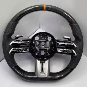Expédition rapide pour volant en fibre de carbone de haute qualité, sur mesure, fabriqué en usine, avec revêtement en cuir, pour <span class=keywords><strong>Mercedes</strong></span> <span class=keywords><strong>Benz</strong></span> (1 pièce) - Product Image 6