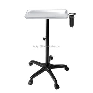 थोक विक्रेताओं की उच्च गुणवत्ता वाले धातु धारक रोलिंग ब्यूटी स्पा ट्रे कार हेयर सैलून ट्रॉली - Product Image 6