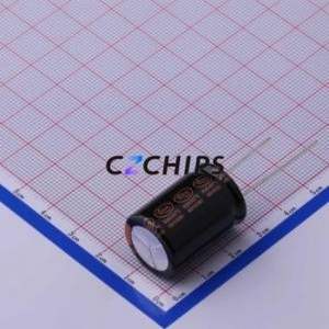 Condensateur électrolytique en aluminium à montage traversant RXQ470M2WBK-1825, D18xL25mm 47uF 20% 450V 1.2A-100kHz - Product Image 2