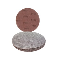 Disque abrasif à crochets et boucles en maille de 225 mm, haute dureté, grain 150, forme personnalisée OEM, pour ponceuse-polisseuse aluminium, directement du fabricant