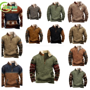 <span class=keywords><strong>Felpe</strong></span> e Maglioni da Uomo Taglie Forti con Zip a un Quarto in Cotone Pesante 500gsm Personalizzati per <span class=keywords><strong>Halloween</strong></span> - Product Image 4