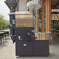 Machine à torréfier le café au gaz à contrôle avancé de 12 kg à usage commercial à vendre