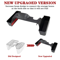 Organisateur de plateau latéral de Console en plastique ABS boîte de rangement de voiture noire pour Jeep Wrangler Jk 2011-2017 nouvel état