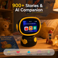 Jam Stasiun Cuaca Digital OEM Premium AI Layar Sentuh Pintar Portabel Jam Perjalanan Baterai 1500mAh Wi-Fi Pasokan Pabrik 27Y