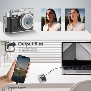 Dc26 siêu nhẹ chính hãng Da Retro Android điện thoại <span class=keywords><strong>mini</strong></span> máy ảnh kỹ thuật số cho ngay lập tức chia sẻ hình ảnh - Product Image 5