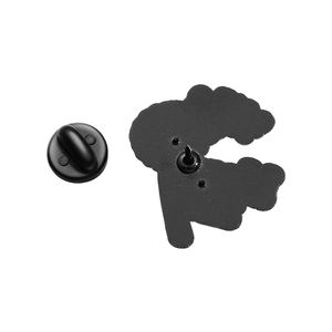 Bana darbe emaye Pin yaratıcı şarkıcı şarkı sözleri melodi broş Metal yaka rozeti takı hediye arkadaşlar için toptan - Product Image 5