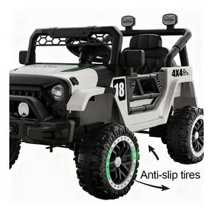 Kendaraan mainan elektrik untuk anak, kendaraan mainan pengoperasi baterai, edisi 2025 dengan lampu musik, sabuk pengaman kendali jarak jauh - Product Image 4