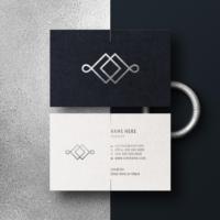 Impression de cartes de visite personnalisées de luxe avec dorure à chaud, logo personnalisé, gaufrage, carton double face