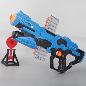 Di Vendita caldo Gioco di Tiro di emissione continua funzionamento manuale Scoppio Spugna Eva Morbida Schiuma Proiettili di Pistola Giocattolo - Product Image 5