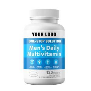 Suplementos de culturismo Minerales deficiencia cápsula recubierta con película Tableta de suplemento multivitamínico para mujeres y hombres - Product Image 1