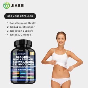 OEM capsule di alghe complesse vitamine minerali Private Label immunità Booster integratore fabbrica all'ingrosso capsule di alghe - Product Image 3