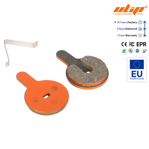 Plaquettes de frein en céramique orange EU Ulip pour trottinettes électriques Kugoo G2 Pro G2 Max M4 Max et vélos de montagne – Pièces de rechange pour freins à disque - Product Image 1