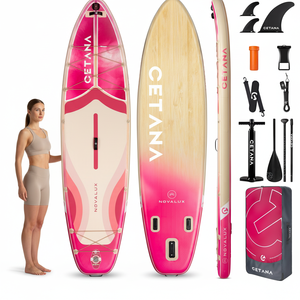 Customized Sup Paddle Board 11'6"*35"*6'' <b>Inflatable</b> Stand up Waterplay Surfing Gonfiabile CT11/6 High Weight Capacity Supports - Product Image 1
