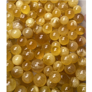 Bijoux en ambre naturel de la baltique, cercle jaune de grand diamètre de 18-26mm - Product Image 1