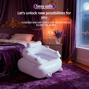 2026 NEU YX PVC Multifunktionaler Aufblasbarer Sofa-Sessel - Eine Alternative Großformatiges Sex-Spielzeug Aufblasbarer Requisiten-Sessel - Product Image 4