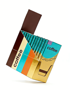Caja de Exhibición de Cartón Corrugado Personalizada <span class=keywords><strong>para</strong></span> Café, Frutas, Dulces, Chocolate, <span class=keywords><strong>para</strong></span> Tiendas y Mercados - Product Image 1