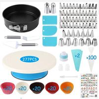 6-teiliges Edelstahl Tortendekorations-Set Umweltfreundlich DIY Anpassbare Farbe & Logo OEM Marke Dekorier-Spitzen-Sets