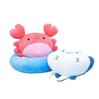 Mignon Manta Ray peluche Stingray océan poupée dessin animé doux animaux de mer en peluche jouet en peluche personnalisé de la conception