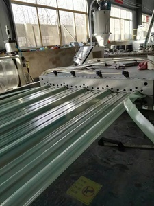 Machine d'extrusion de tuiles de toit ondulées, en PVC, trapézoïdal - Product Image 5