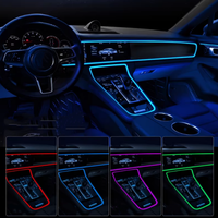 Bande lumineuse LED 7 couleurs USB RGB de 1m/2m/3m/4m/5m pour décoration intérieure, ambiance lumineuse, bande lumineuse décorative