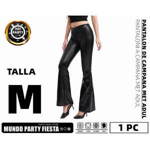 Pantaloni della tuta a zampa in metallo metallizzato pantaloni Casual traspiranti tecnica stropicciata più stili tra cui pantaloni a zampa di carico