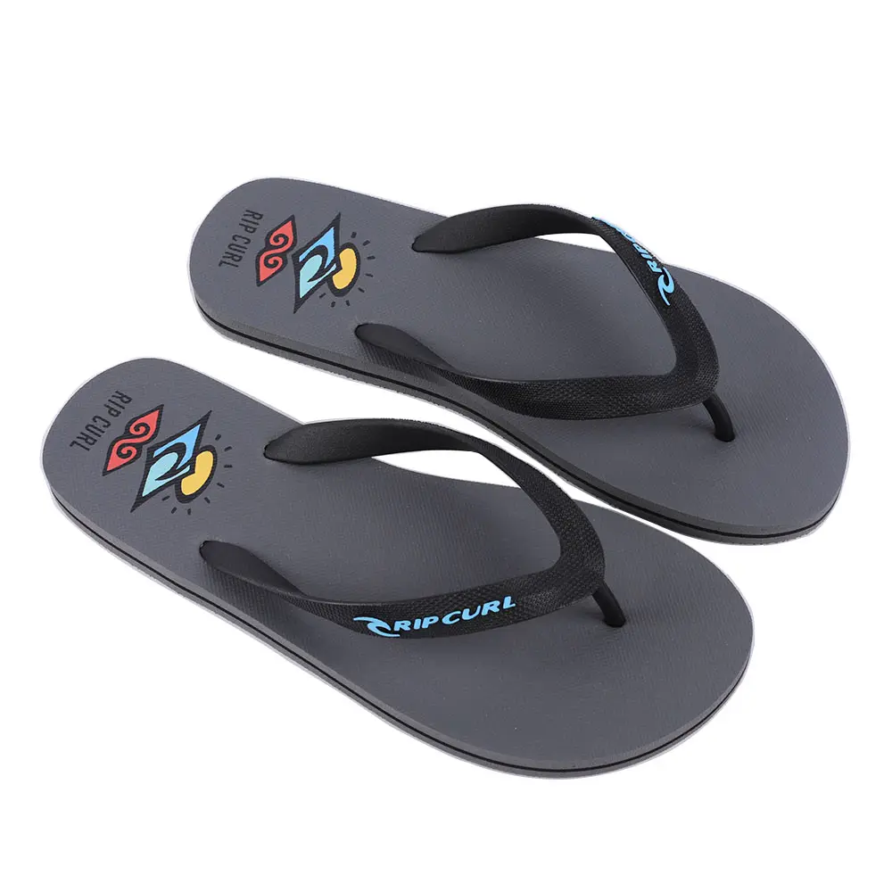 HEVA New Arrival Herren Sandalen Slider Hausschuhe PE leichte Sohle Flip-Flops Hausschuhe benutzer definierte Flip Flops