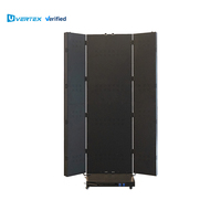 2025 vente chaude Portable trois fois mobile Double face affichage LED affiche écran d'affichage intérieur HD pour salles d'exposition
