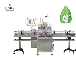 Machine de remplissage et de capsulage pour bouteilles en plastique 3ltr -5ltr Ligne de remplissage pour liquides à <span class=keywords><strong>faible</strong></span> viscosité - Product Image 6