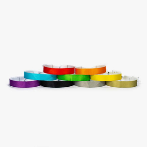 Pulseras <span class=keywords><strong>de</strong></span> Tela Personalizadas <span class=keywords><strong>de</strong></span> 15x350mm, Brazaletes <span class=keywords><strong>de</strong></span> Poliéster con Impresión <span class=keywords><strong>de</strong></span> Logotipo para Eventos y Fiestas - Product Image 3