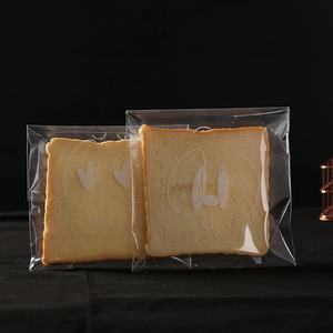 Bread Self Adhesive Plastic Transparent <b>Packaging</b> <b>Bags</b> Candy Biscuit Plastic Gummy Biscuit <b>Packaging</b> <b>Bag</b> 15*18+3cm - Product Image 4