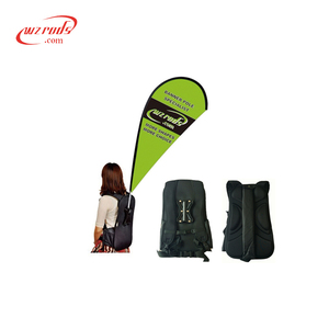 Weihai WZRODS publicité mobile multi-usage marche panneau d'affichage sac à dos arc plage bannière pour humain - Product Image 4