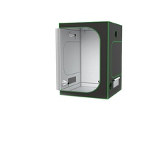 Chambre de culture hydroponique intérieure professionnelle, écologique et étanche, avec structure en acier et revêtement en poudre - Facile à assembler, tailles 2x2 et 8x8