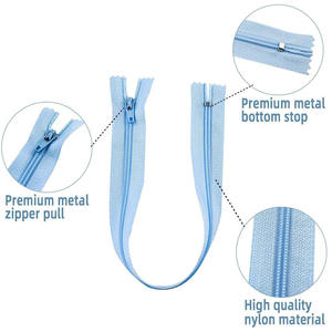 Fournisseur direct d'usine, en stock, fermeture éclair en nylon n°3 de haute qualité, vente en gros de fermetures éclair en nylon de haute qualité en rouleau - Product Image 5