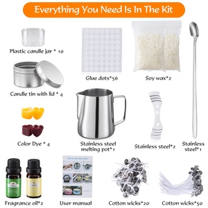 <span class=keywords><strong>Kit</strong></span> de fabrication de <span class=keywords><strong>bougies</strong></span> DIY en gros Outils d'artisanat essentiels <span class=keywords><strong>pour</strong></span> les mariages faits <span class=keywords><strong>maison</strong></span> <span class=keywords><strong>Bougies</strong></span> de Noël Fête <span class=keywords><strong>des</strong></span> mères et de la Saint-Valentin - Product Image 6
