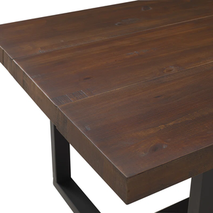 Elegant Wooden Dining <b>Table</b> Contemporary Solid Wood Furniture for Dining Room Home Kitchen Restaurant Cafe Hotel - Product Image 2