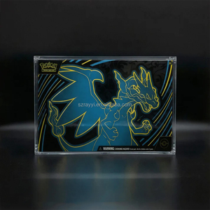 Boîte de présentation en acrylique pour Mega <span class=keywords><strong>Charizard</strong></span> X Ex ultra-premium, avec couvercles magnétiques, collection ultra-premium - Product Image 5