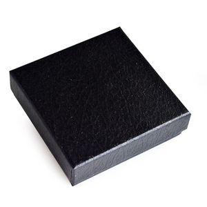 Boîte d'emballage de <span class=keywords><strong>montre</strong></span> de poche en papier noir en gros, boîtes en vrac, étui sans logo - Product Image 2